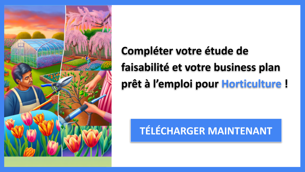 Exemple Business Plan pour Horticulture - Étude Faisabilité Horticulture- CTA3