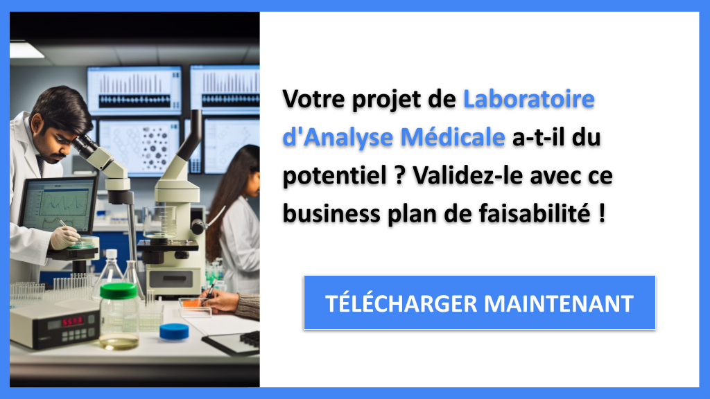 Exemple Business Plan pour Laboratoire d'Analyse Médicale - Étude Faisabilité Laboratoire d'Analyse Médicale- CTA1
