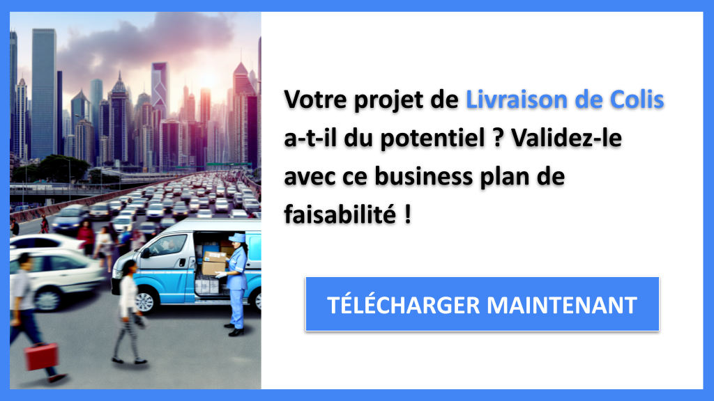 Exemple Business Plan pour Livraison de Colis - Étude Faisabilité Livraison de Colis- CTA1