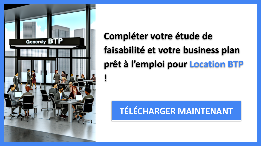 Exemple Business Plan pour Location BTP - Étude Faisabilité Location BTP- CTA3
