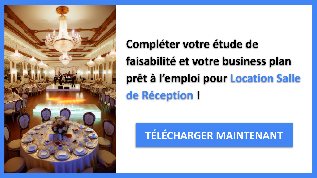 Étude de faisabilité d’une Location de Salle de Réception 8 Exemple Business Plan pour Location Salle de Réception - Étude Faisabilité Location Salle de Réception- CTA3