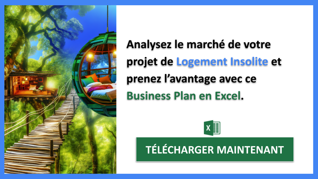 Exemple Business Plan pour Logement Insolite - Étude de la Concurrence Logement Insolite- CTA2