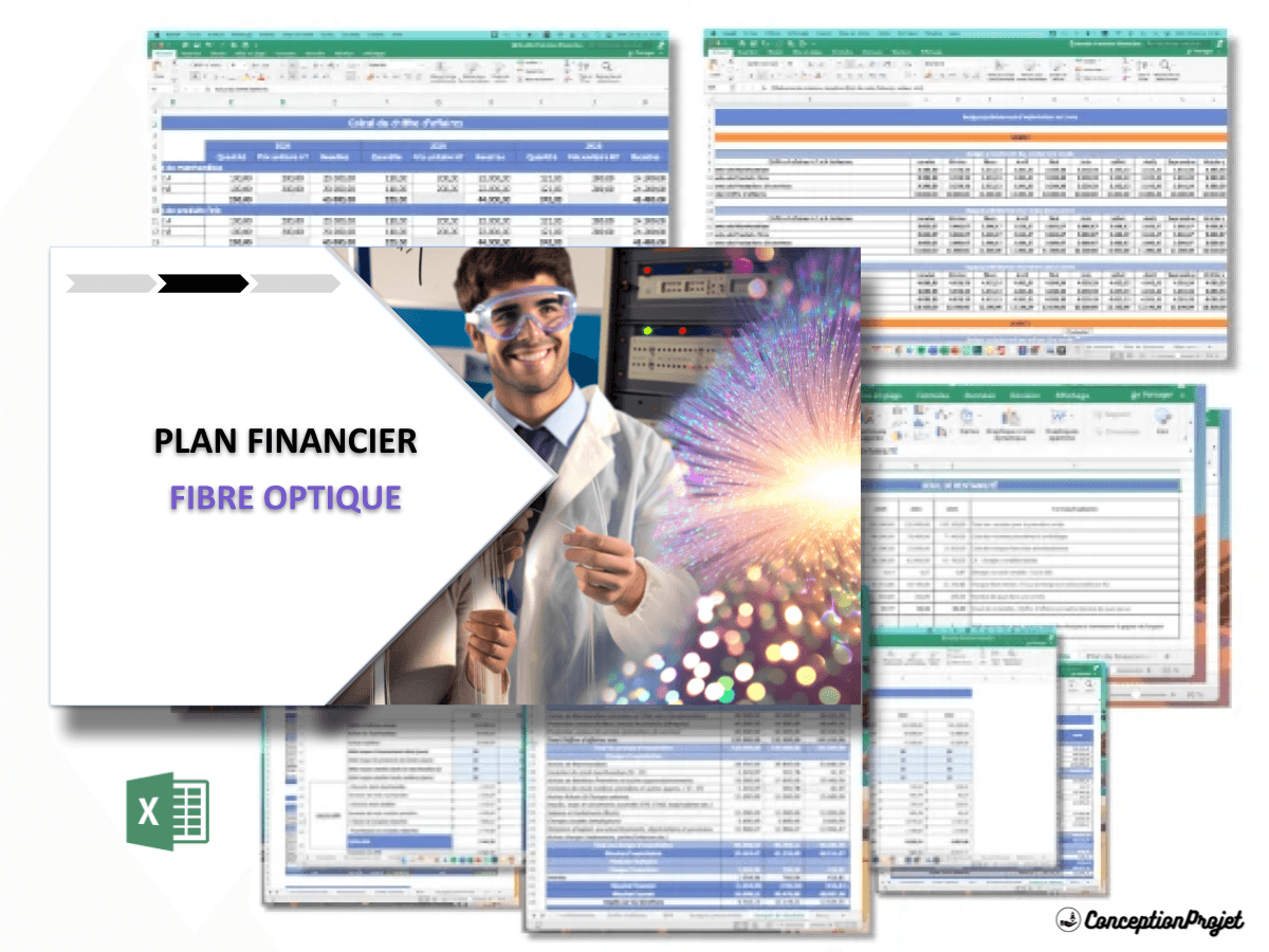 Comment créer un Plan Financier pour une Entreprise de Fibre Optique en Excel ? Comment créer un Plan Financier pour une Entreprise de Fibre Optique en Excel ?