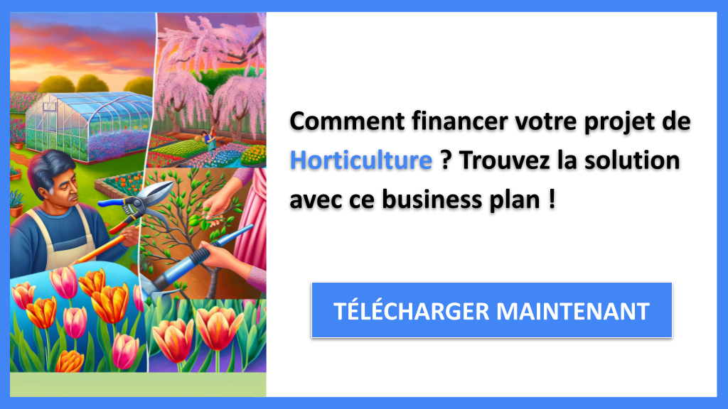 Exemple Business Plan pour Horticulture - Financement Horticulture- CTA1