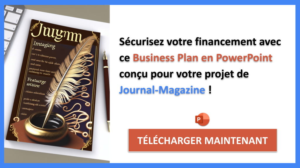 Exemple Business Plan pour Journal-Magazine - Financement Journal-Magazine- CTA3