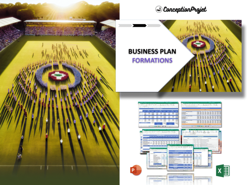Business Plan Formations : Guide complet 3 Formations Business Plan Exemple Cover