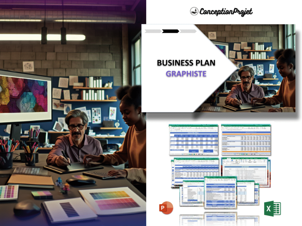 Graphiste Business Plan Exemple Cover