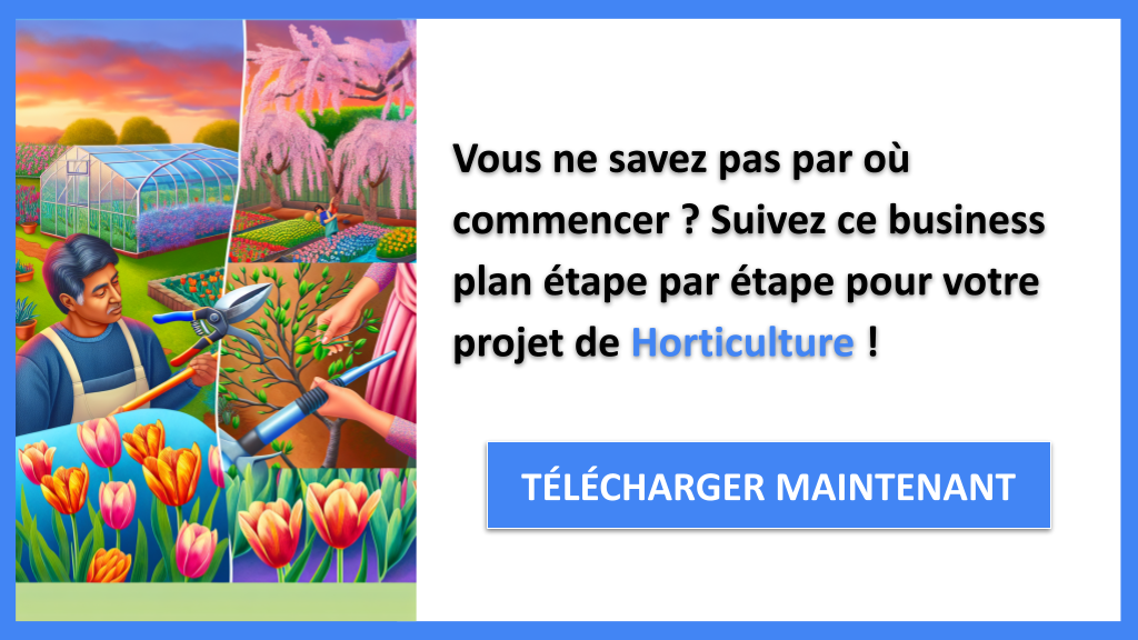 Exemple Business Plan pour Horticulture - Horticulture Guide de Création- CTA1