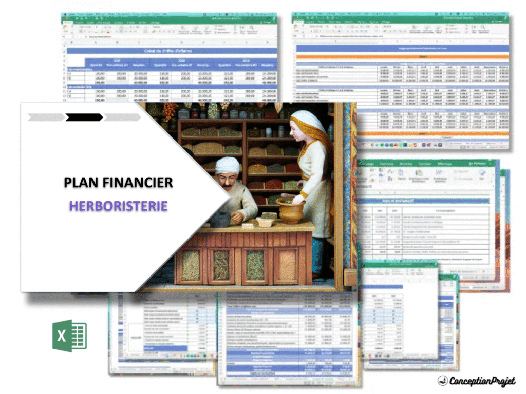 Herboristerie Plan financier Exemple Cover