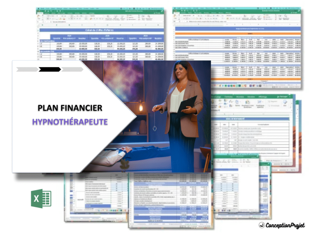 Hypnotherapeute Plan financier Exemple Cover