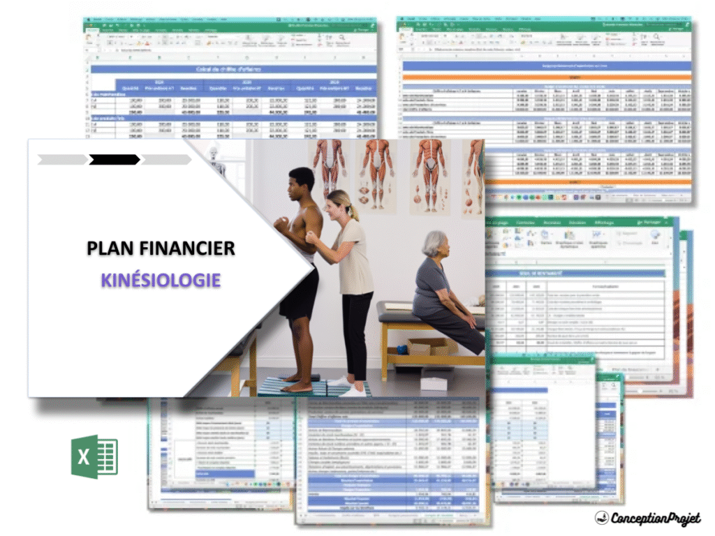 Kinesiologie Plan financier Exemple Cover
