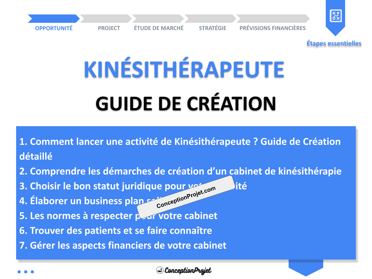 Comment lancer une activité de Kinésithérapeute ? Guide de Création détaillé Comment lancer une activité de Kinésithérapeute ? Guide de Création détaillé