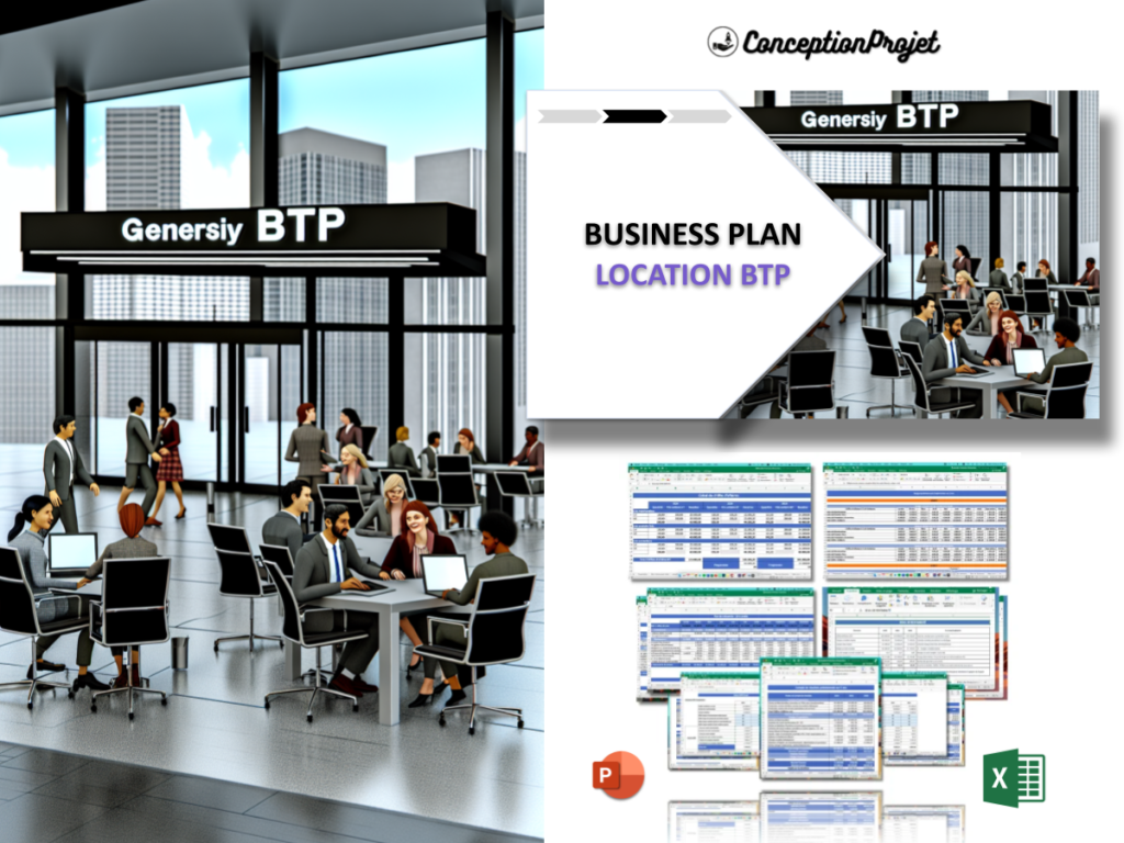Location BTP Business Plan Exemple Cover