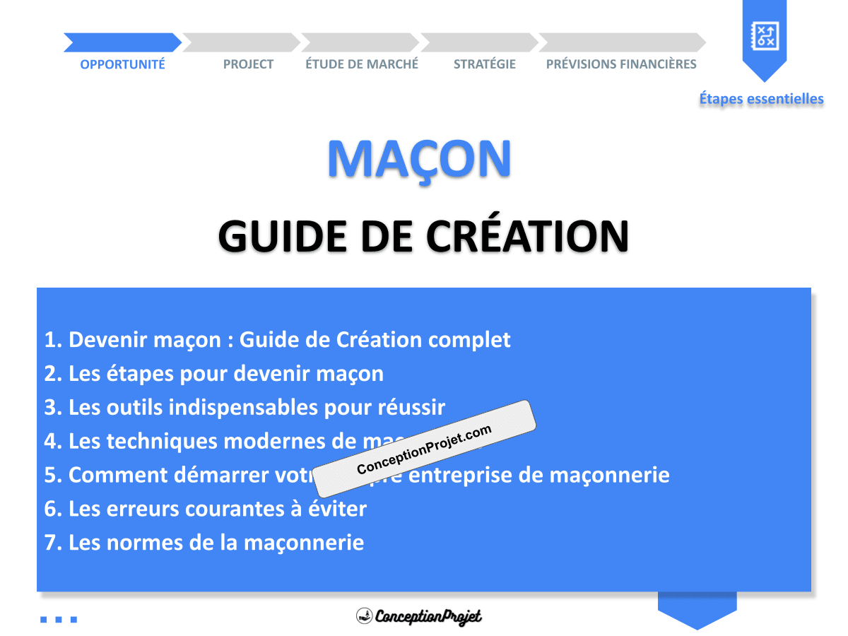 Devenir Maçon : Guide de Création complet Devenir Maçon : Guide de Création complet