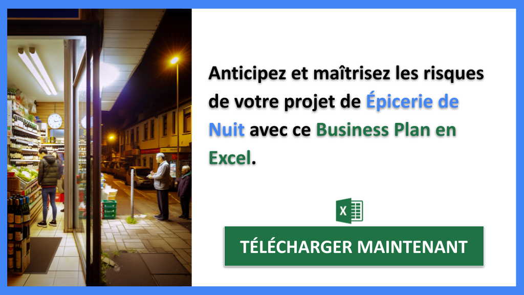 Management de Risques : Solutions pour le Projet Épicerie de Nuit 7 Exemple Business Plan pour Épicerie de Nuit - Gestion des Risques Épicerie de Nuit- CTA2