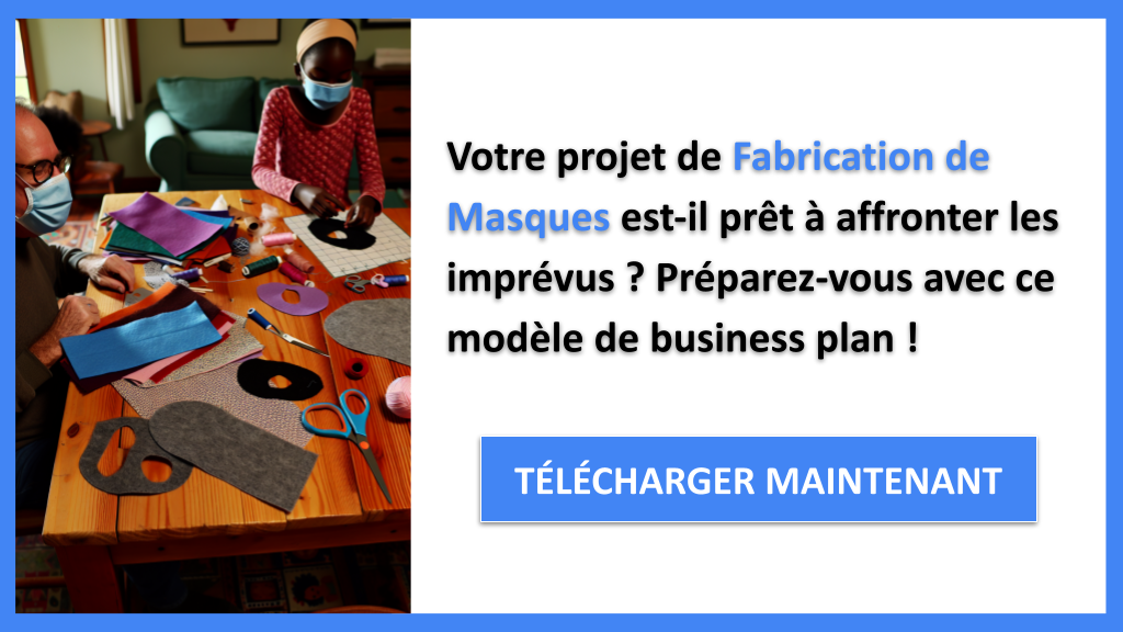 Exemple Business Plan pour Fabrication de Masques - Gestion des Risques Fabrication de Masques- CTA1
