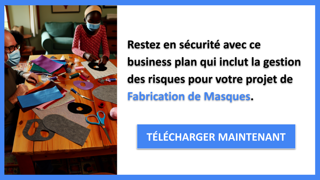 Exemple Business Plan pour Fabrication de Masques - Gestion des Risques Fabrication de Masques- CTA3