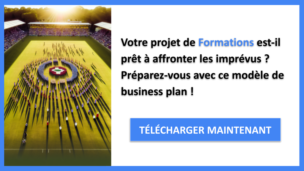 Exemple Business Plan pour Formations - Gestion des Risques Formations- CTA1