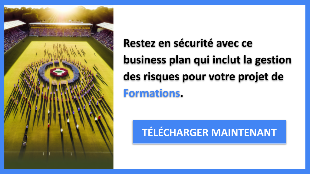 Exemple Business Plan pour Formations - Gestion des Risques Formations- CTA3