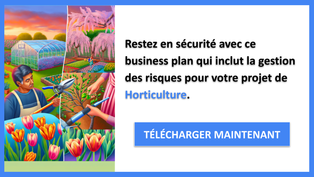 Exemple Business Plan pour Horticulture - Gestion des Risques Horticulture- CTA3