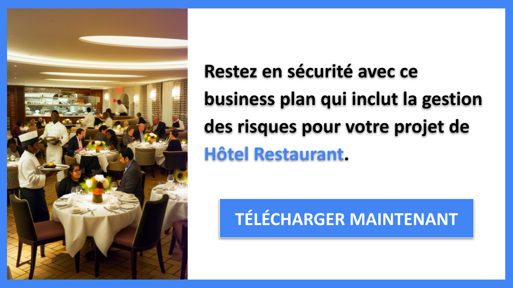 Exemple Business Plan pour Hôtel Restaurant - Gestion des Risques Hôtel Restaurant- CTA3