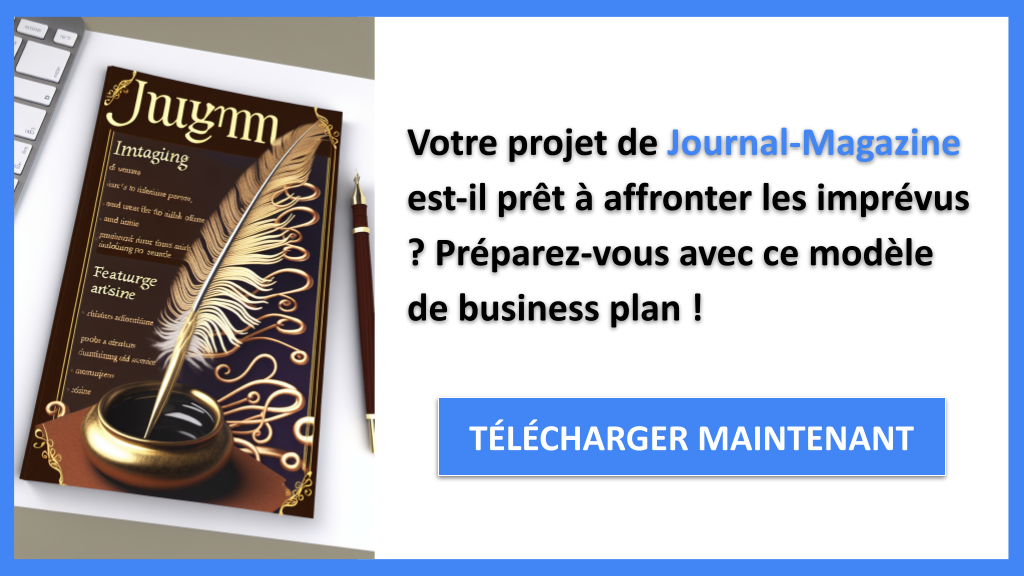 Exemple Business Plan pour Journal-Magazine - Gestion des Risques Journal‑Magazine- CTA1
