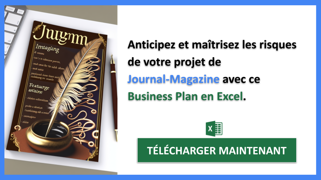 Exemple Business Plan pour Journal-Magazine - Gestion des Risques Journal‑Magazine- CTA2
