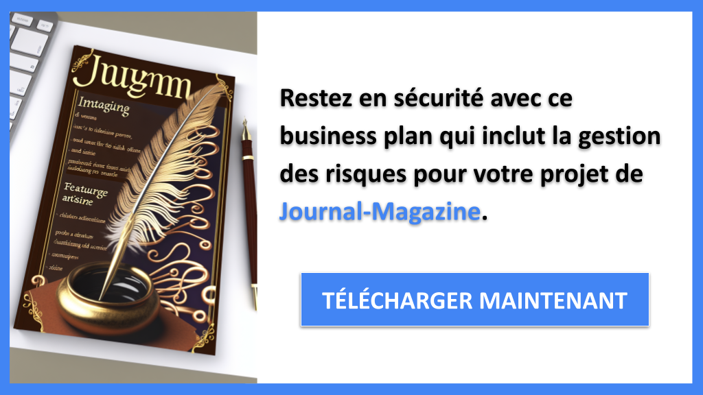 Exemple Business Plan pour Journal-Magazine - Gestion des Risques Journal‑Magazine- CTA3