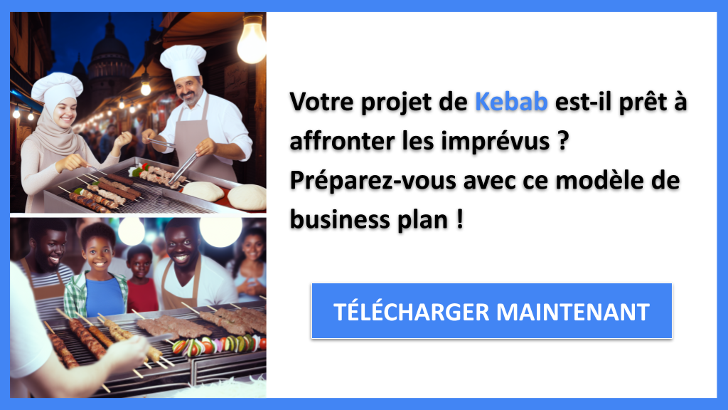 Exemple Business Plan pour Kebab - Gestion des Risques Kebab- CTA1