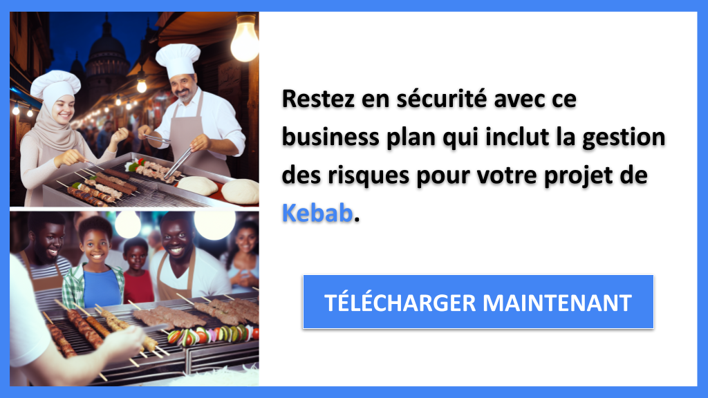 Exemple Business Plan pour Kebab - Gestion des Risques Kebab- CTA3