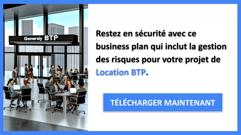 Comment améliorer la gestion des risques dans un projet de Location BTP ? 8 Exemple Business Plan pour Location BTP - Gestion des Risques Location BTP- CTA3