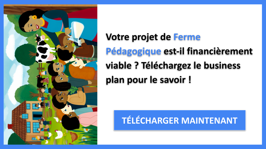Exemple Business Plan pour Ferme Pédagogique - Ferme pédagogique Plan financier Exemple- CTA1