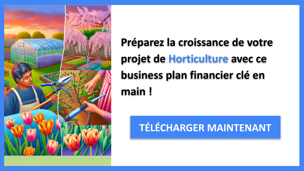 Exemple Business Plan pour Horticulture - Horticulture Plan financier Exemple- CTA3