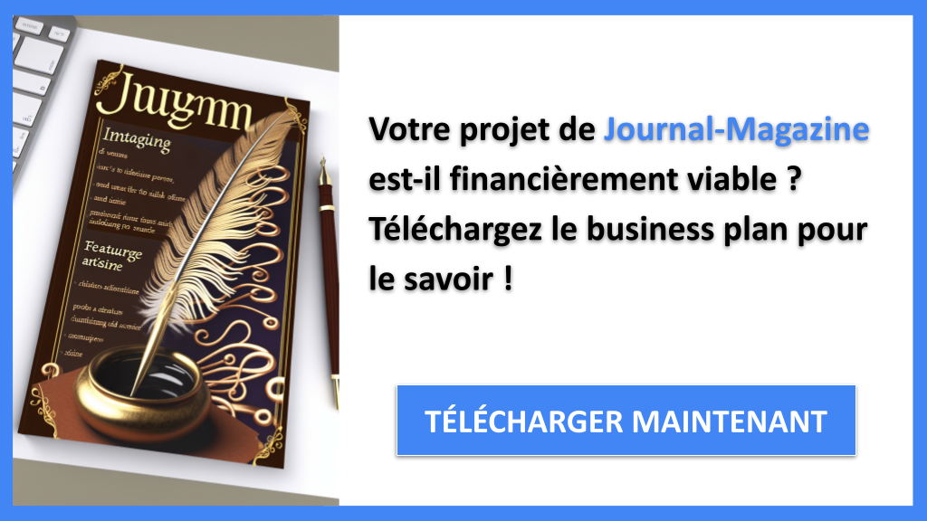 Exemple Business Plan pour Journal-Magazine - Journal-Magazine Plan financier Exemple- CTA1