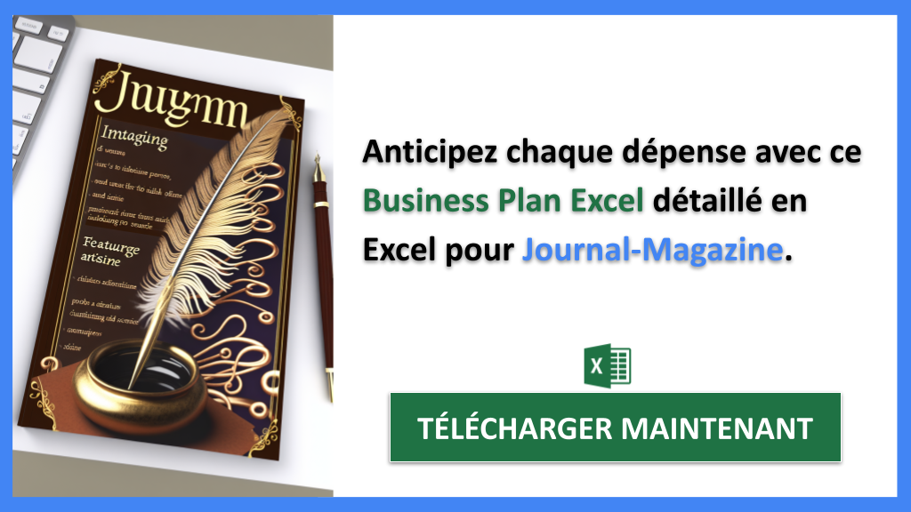 Exemple Business Plan pour Journal-Magazine - Journal-Magazine Plan financier Exemple- CTA2