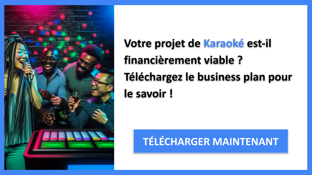 Exemple Business Plan pour Karaoké - Karaoké Plan financier Exemple- CTA1