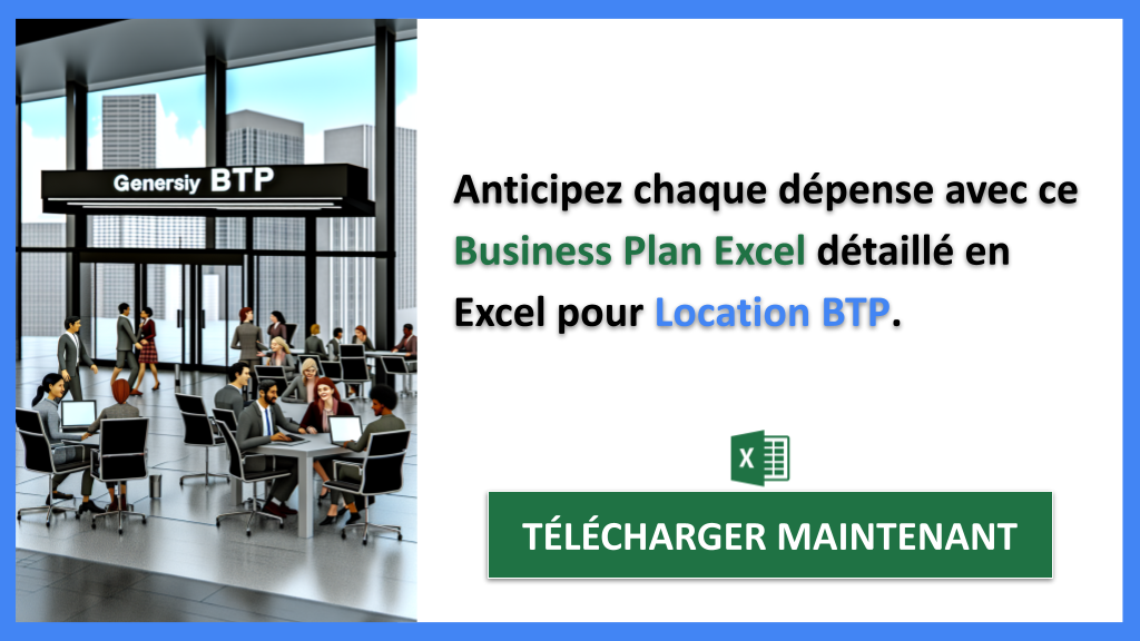 Exemple Business Plan pour Location BTP - Location BTP Plan financier Exemple- CTA2