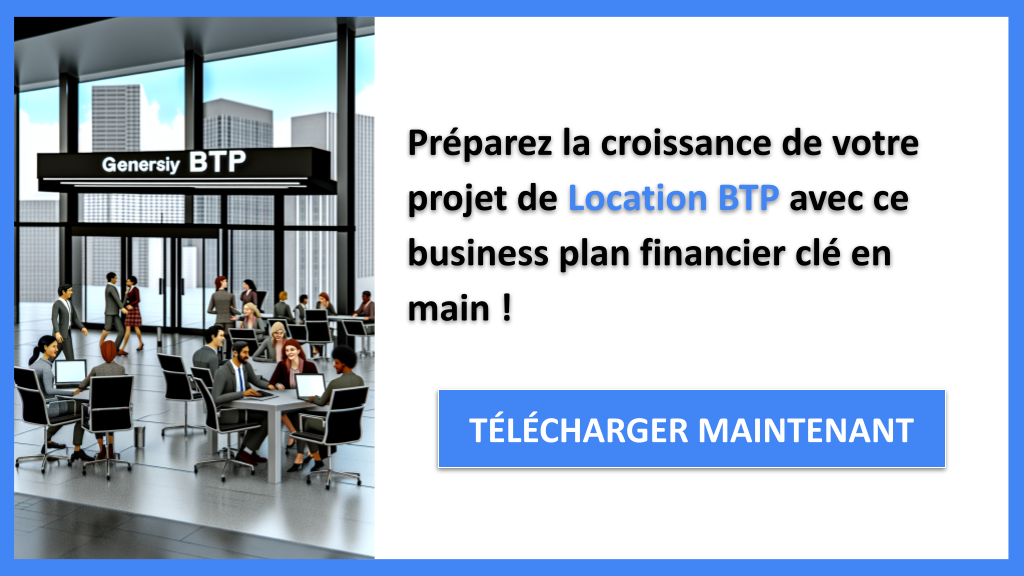 Exemple Business Plan pour Location BTP - Location BTP Plan financier Exemple- CTA3