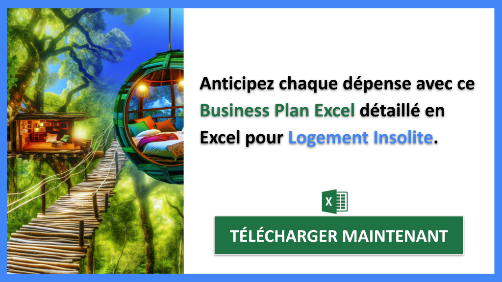 Exemple Business Plan pour Logement Insolite - Logement Insolite Plan financier Exemple- CTA2