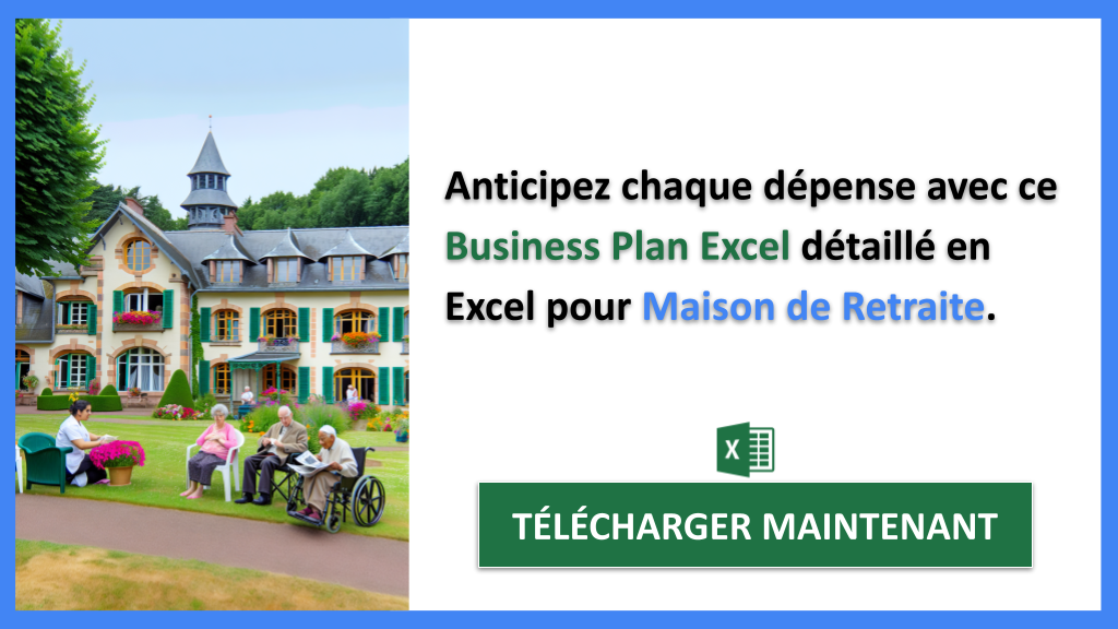 Exemple Business Plan pour Maison de Retraite - Maison de Retraite Plan financier Exemple- CTA2