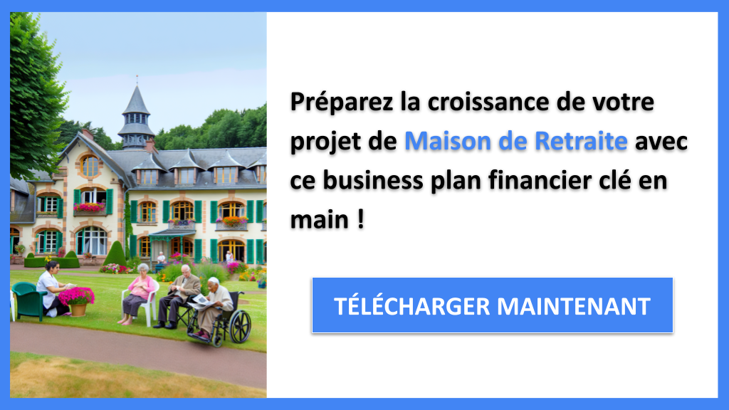Exemple Business Plan pour Maison de Retraite - Maison de Retraite Plan financier Exemple- CTA3