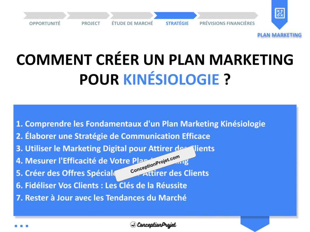 Plan Marketing Kinesiologie Cover