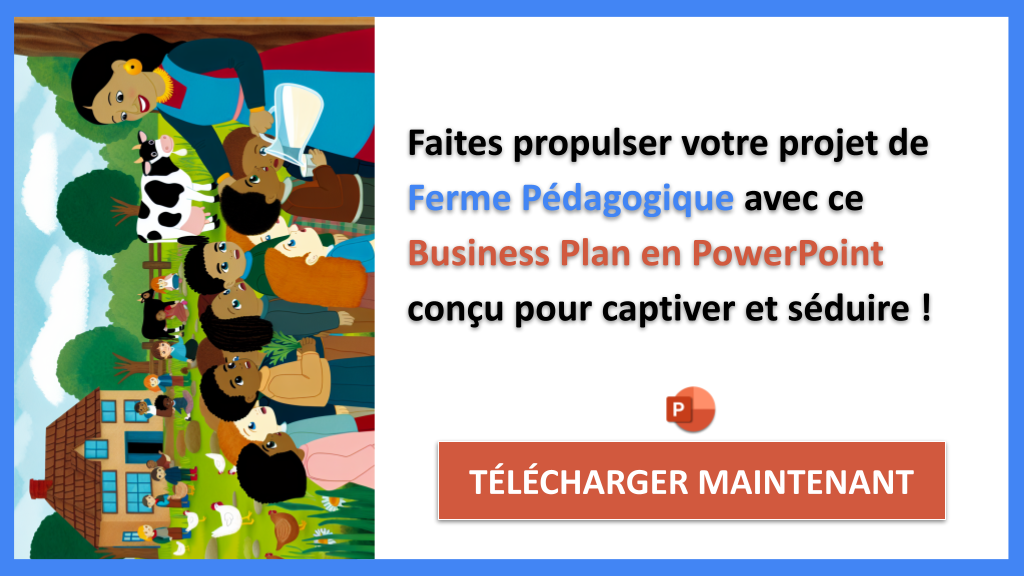 Exemple Business Plan pour Ferme Pédagogique - Plan Marketing Ferme Pédagogique- CTA3