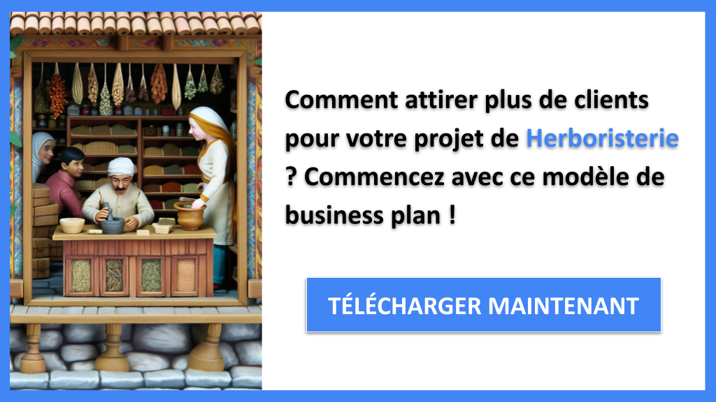 Exemple Business Plan pour Herboristerie - Plan Marketing Herboristerie- CTA1