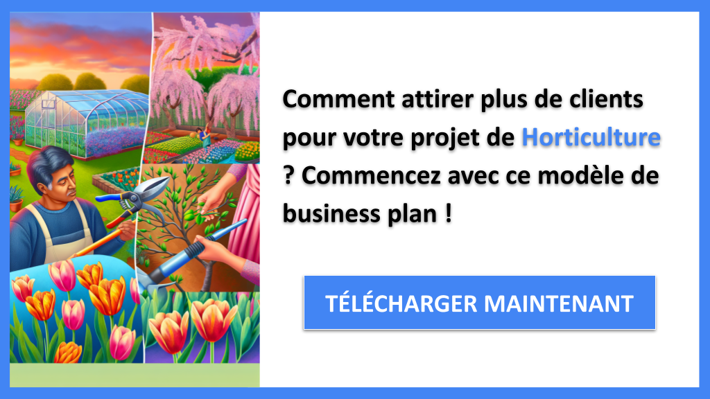 Exemple Business Plan pour Horticulture - Plan Marketing Horticulture- CTA1