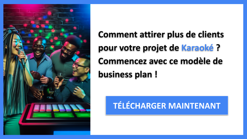 Exemple Business Plan pour Karaoké - Plan Marketing Karaoké- CTA1