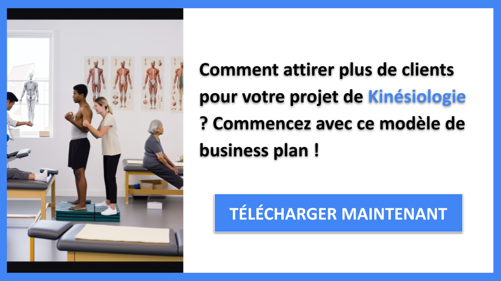 Exemple Business Plan pour Kinésiologie - Plan Marketing Kinésiologie- CTA1