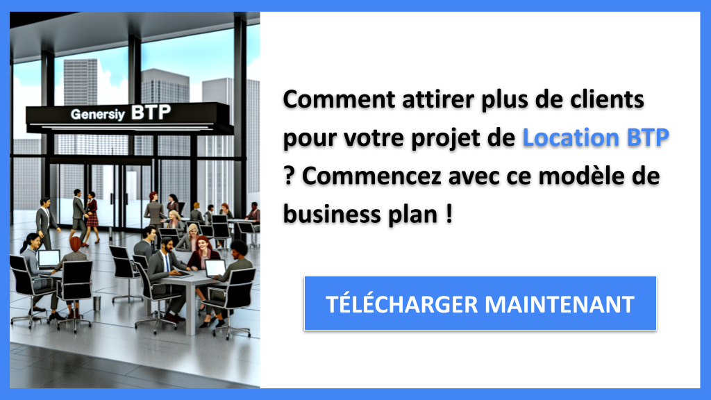 Exemple Business Plan pour Location BTP - Plan Marketing Location BTP- CTA1