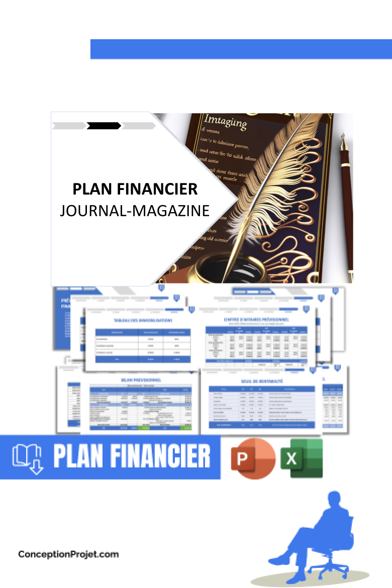 Plan financier pour Journal-Magazine - Segments Clients Journal-Magazine