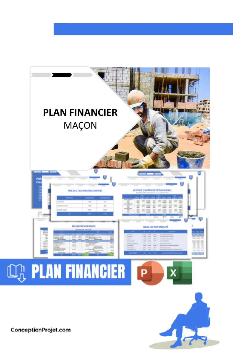 Plan financier pour Maçon - Maçon Business Plan Exemple